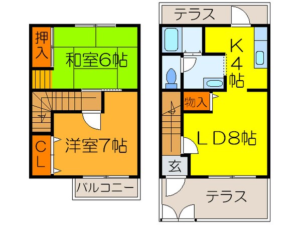 Ｍ　ＲＯＳＥＳＴの物件間取画像